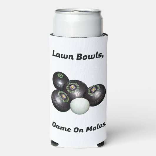 Grappige gazon kommen spel op M...., Seltzer Koelb Seltzer Blikjeskoeler (Seltzer Voorkant)