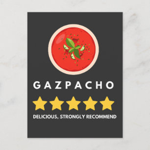 Grappige Gazpacho Tomato Sou Briefkaart