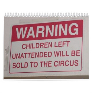 grappige gebarentaal kalender