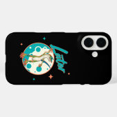 Grappige Gecko Later Uitstel Humor Case-Mate iPhone Case (Achterkant (horizontaal))
