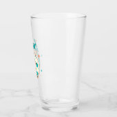 Grappige Gecko Later Uitstel Humor Glas (Links)