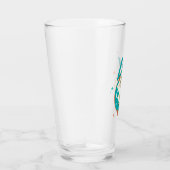 Grappige Gecko Later Uitstel Humor Glas (Rechts)