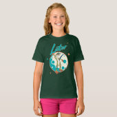 Grappige Gecko Later Uitstel Humor T-shirt (Voorkant volledig)