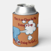 Grappige gedachten blikjeskoeler (Blikje Voorkant)