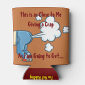 Grappige gedachten blikjeskoeler (Achterkant)