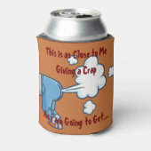 Grappige gedachten blikjeskoeler (Blikje Achterkant)