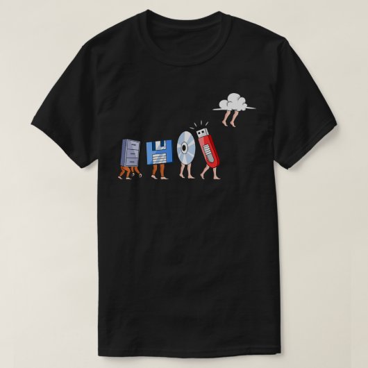 Grappige Geek Programmeur Nerdy Ontwikkelaar Compu T-shirt (Design voorkant)