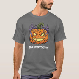 Grappige 'Geen Angst' Griezelfiguur Cartoon T-shirt