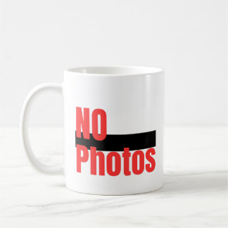 Grappige Geen Foto's Koffiemok - Geen Fotografie M