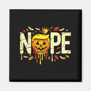 Grappige Geen Koningen Halloween 2025 Versleten Us Magneet