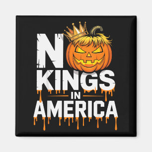 Grappige Geen Koningen Halloween 2025 Versleten Vl Magneet