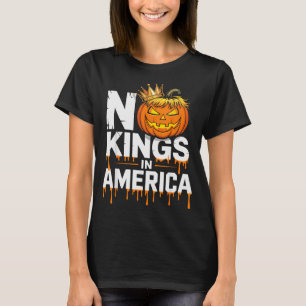 Grappige Geen Koningen Halloween 2025 Versleten Vl T-shirt