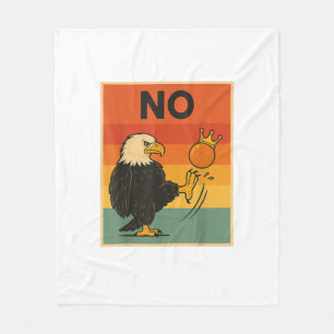 Grappige Geen Koningen In Amerika Mannen Vrouwen S Fleece Deken