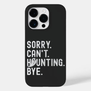 Grappige geest achtervolgen retro Halloween Case-Mate iPhone 14 Pro Hoesje