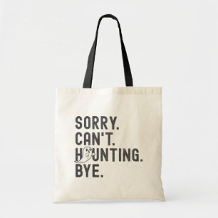Grappige geest achtervolgen retro Halloween Tote Bag