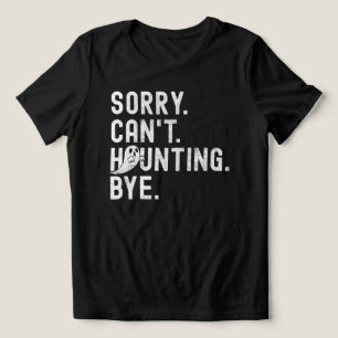 Grappige geest achtervolgen retro Halloween Tri-Blend Shirt