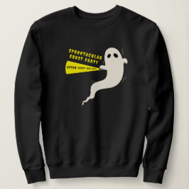 Grappige Geest "After-Party Deze Kant Op?" Hallowe Trui