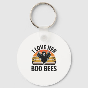 Grappige Geest Bij Punt Vintage Halloween T-Shirt  Sleutelhanger