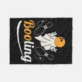 Grappige Geest Boo Booling Liefhebber Lui Hallowee Fleece Deken (Voorkant (Horizontaal))