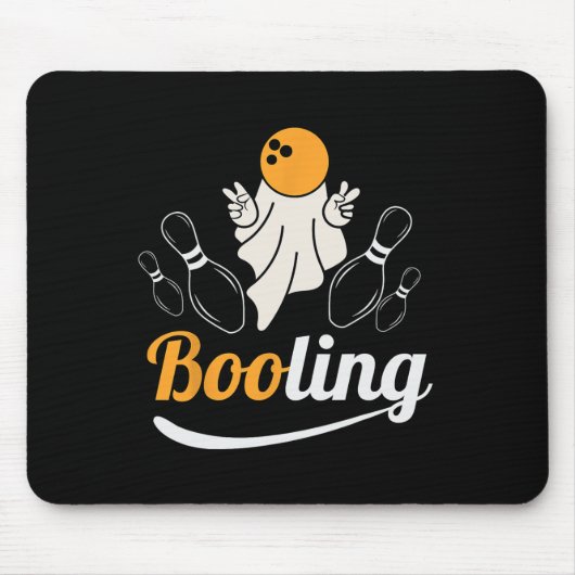 Grappige Geest Boo Booling Liefhebber Lui Hallowee Muismat (Voorkant)