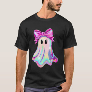 Grappige Geest Coquette Strik Griezelig Seizoen Ha T-shirt