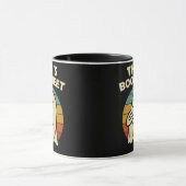 Grappige Geest "Dit Is Boo Blad" Retro Halloween Mok (Midden)
