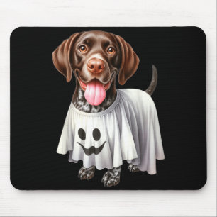 Grappige Geest Duitse Korthaar Pointer Hond Liefhe Muismat