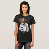 Grappige Geest Duitse Korthaar Pointer Hond Liefhe T-shirt (Voorkant volledig)