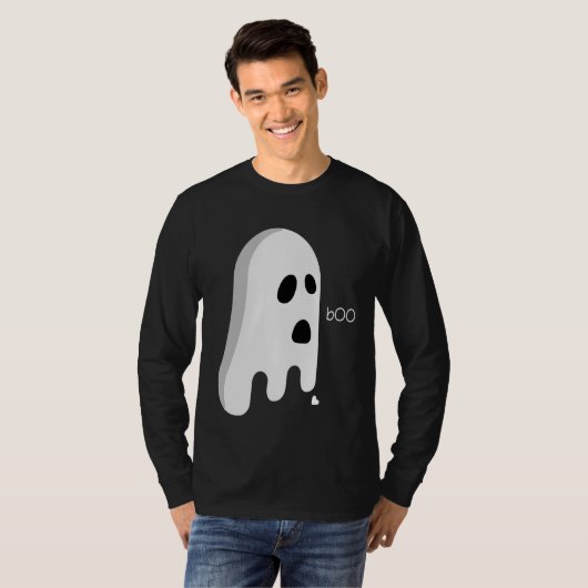 Grappige geest, gebroken hart kostuum hallween t-shirt (Voorkant volledig)