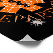 Grappige geest Halloween Emergency Department Er C Poster (Hoek)