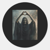Grappige geest hart handen eng gezicht horror post