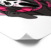 Grappige geest roepen Halloween kostuum Nee Je Han Poster (Hoek)