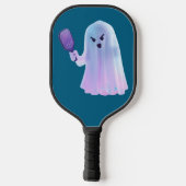 Grappige Geest, Schattige Griezelschepper Kunst vo Pickleball Paddle (Achterkant)