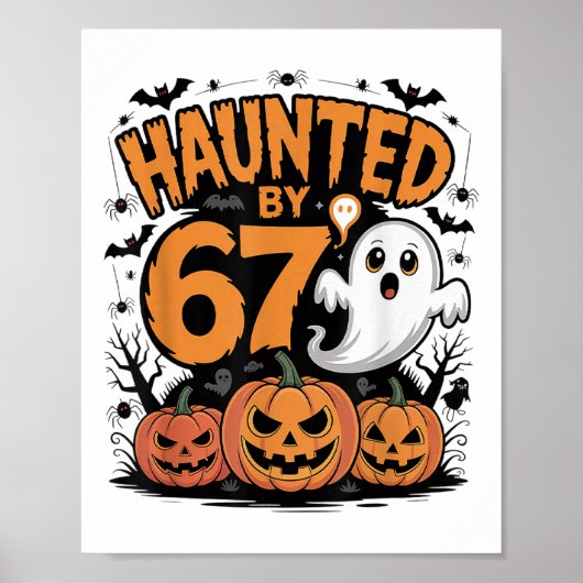 Grappige Geest T Pompoen Halloween - Geheeld Poster (Voorkant)