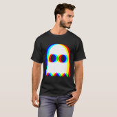 Grappige Geest Trippy Vaporwave Halloween Techno R T-shirt (Voorkant volledig)