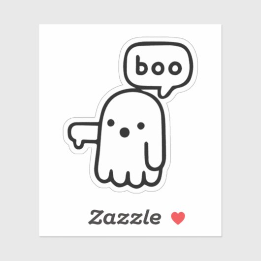 Grappige geest van afkeuring boek! sticker (Vel)