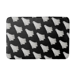 Grappige geest van Halloween verleden tekening Badmat