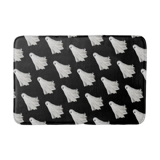 Grappige geest van Halloween verleden tekening Badmat (Voorkant)