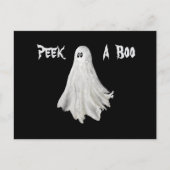 Grappige geest van Halloween verleden tekening Briefkaart (Voorkant)