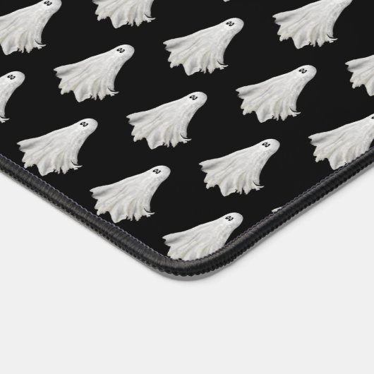 Grappige geest van Halloween verleden tekening Bureaumat (Hoek)