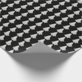 Grappige geest van Halloween verleden tekening Cadeaupapier (Hoek)