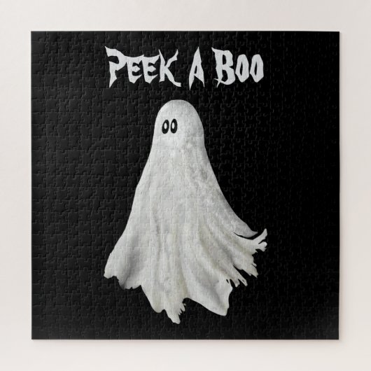 Grappige geest van Halloween verleden tekening Legpuzzel (Verticaal)