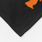 Grappige geest voor Halloween Fleece Deken (Hoek)