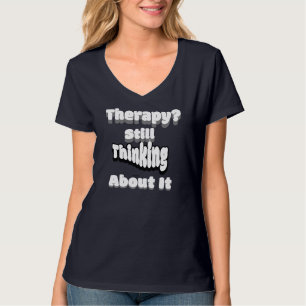 Grappige geestelijke gezondheid t-shirt