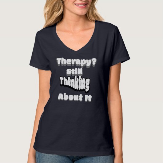 Grappige geestelijke gezondheid t-shirt (Voorkant)