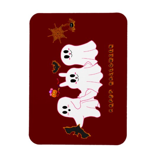 Grappige geesten poseren voor een Afbeelding | Fot Magneet (Verticaal)