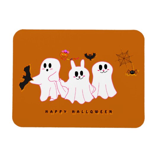 Grappige geesten poseren voor een Afbeelding | Fot Magneet (Horizontaal)