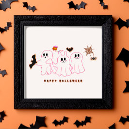 Grappige geesten poseren voor een Afbeelding | POS Poster