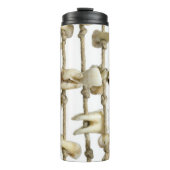 Grappige geëxtraheerde tanden Tandheelkunde Tandar Thermosbeker (Voorkant)