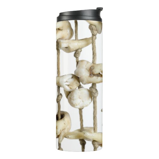 Grappige geëxtraheerde tanden Tandheelkunde Tandar Thermosbeker (Gedraaid links)